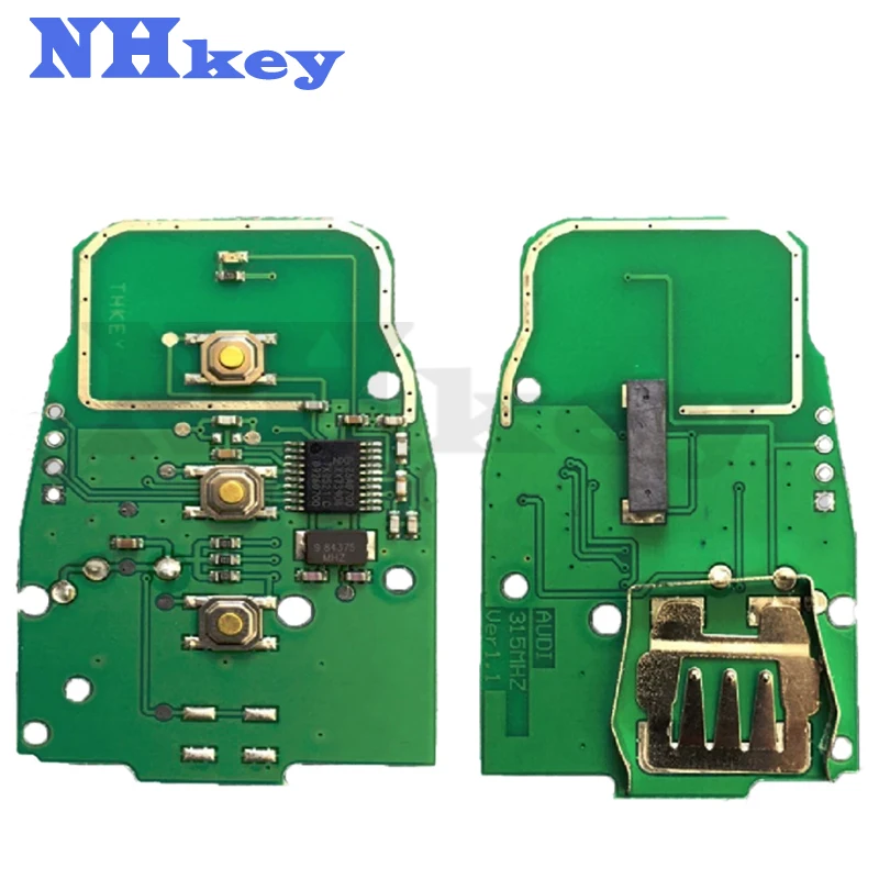 NHKEY 8T0959754C 8T0959754D модифицированный как автомобильный ключ Lamborghini для Audi 2008 2009 2010 2011