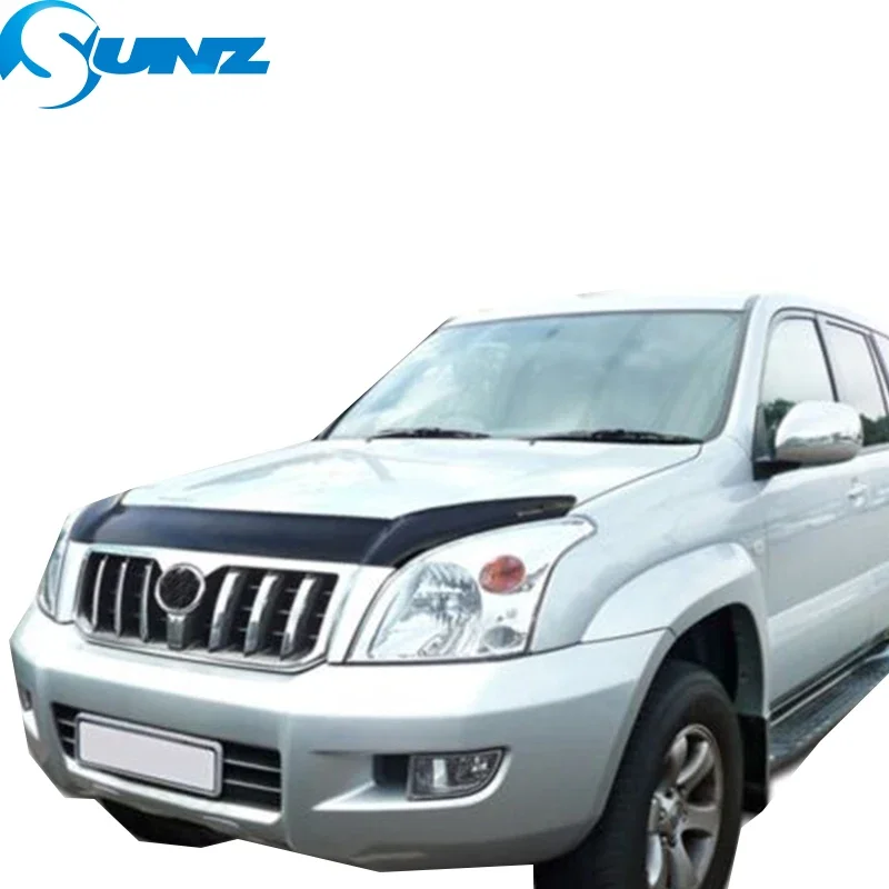 Защита капота для Toyota Prado Land Cruiser LC120 Fj120 2003 2004 2005 2006 2007 2008 2009 тонированный защитный