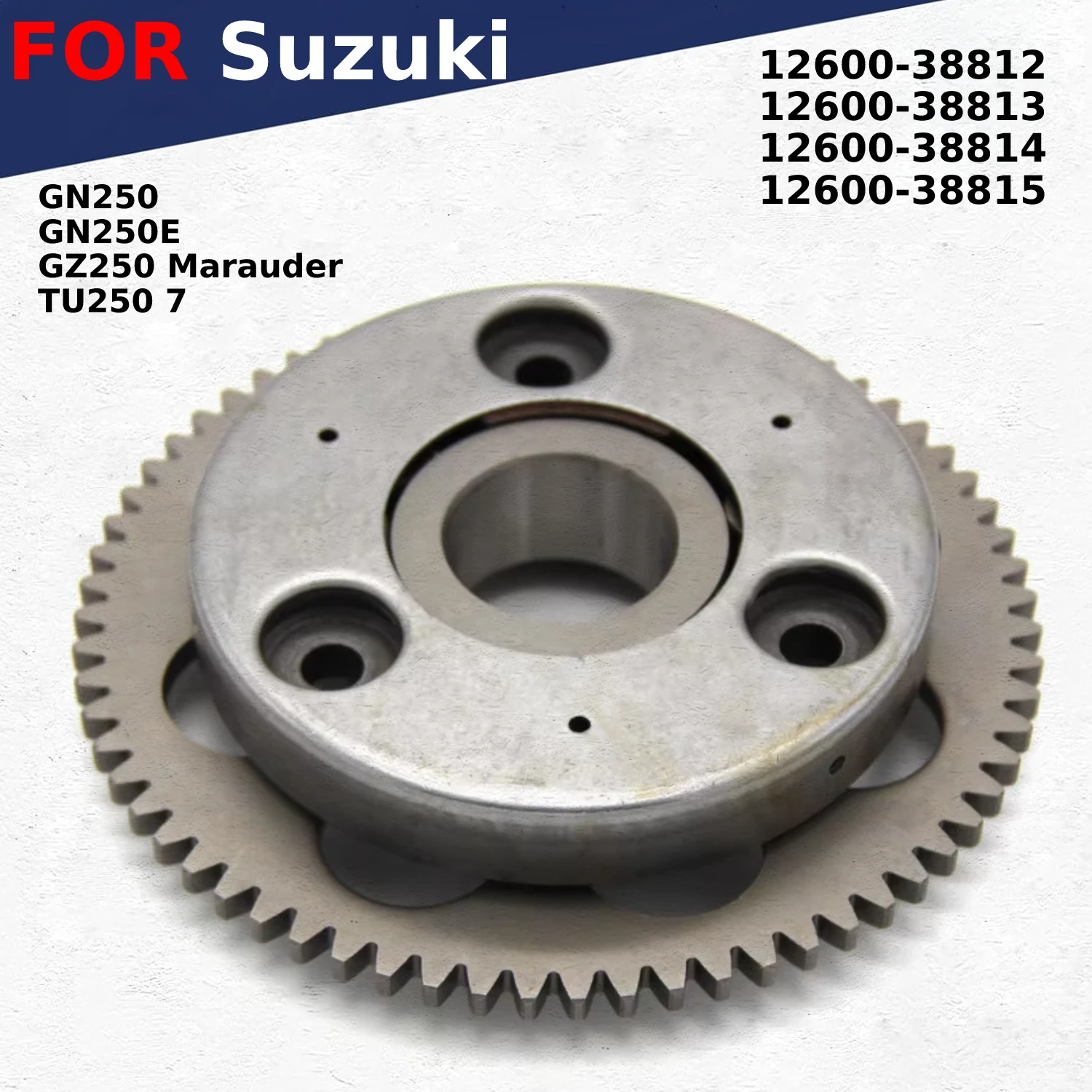 Фото Сцепление мотоцикла в сборе для Suzuki GZ250 Marauder TU250 GN250E GN250 12600-38812 12600-38813 12600-38814 12600-38815 №1