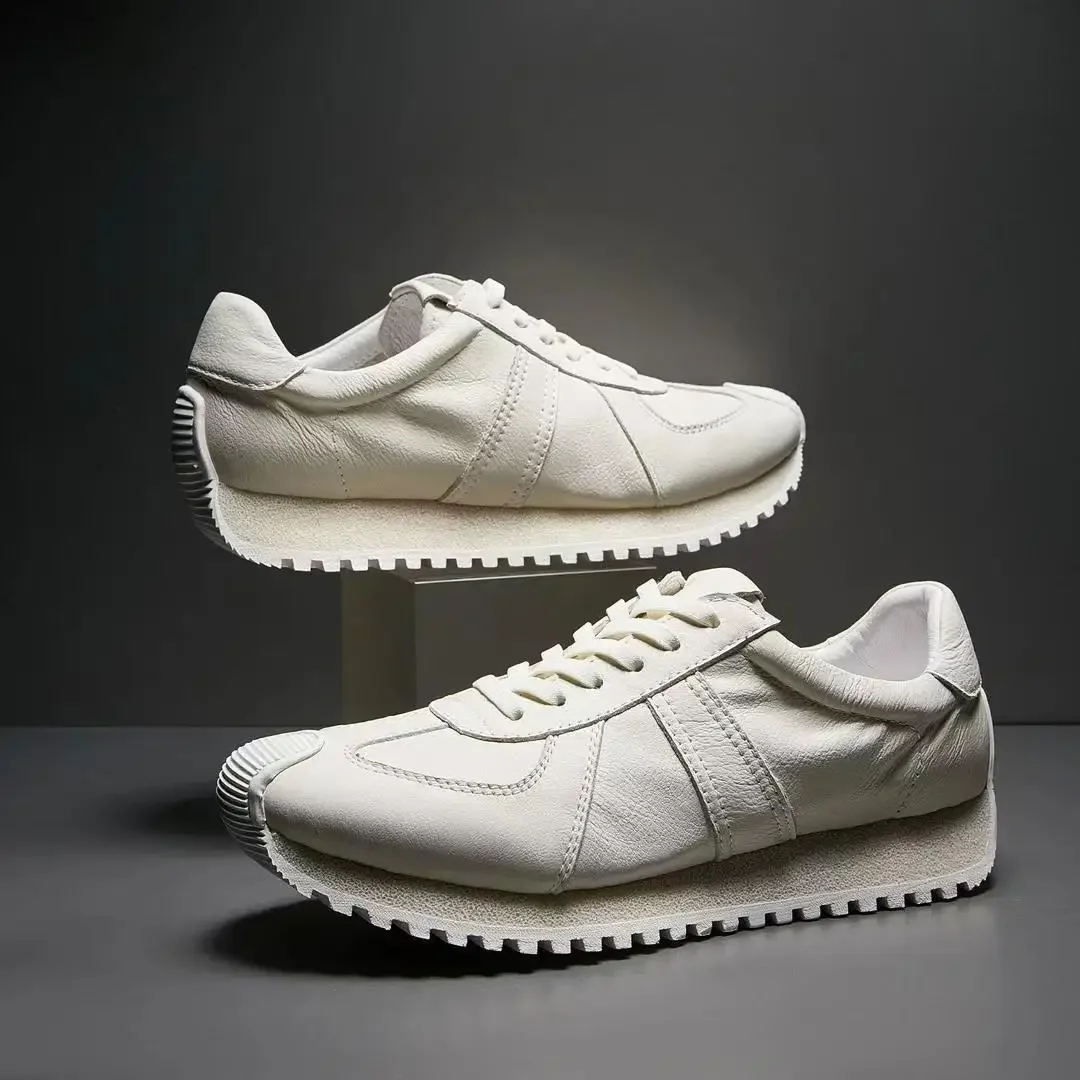 Мужская повседневная обувь из мягкой кожи черные кроссовки осенняя мужская мода