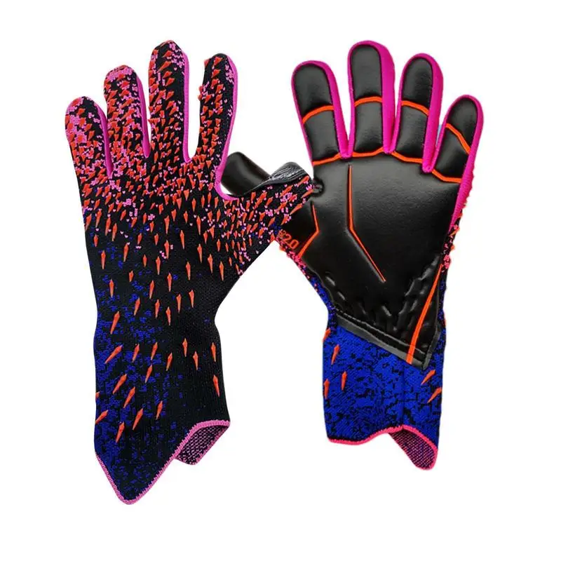 

Goalie Gloves Soccer Goalkeeper Gloves Breathable Non-Slip Wear-Resistant And Comfortable Gloves For Football Goalies Teenagers