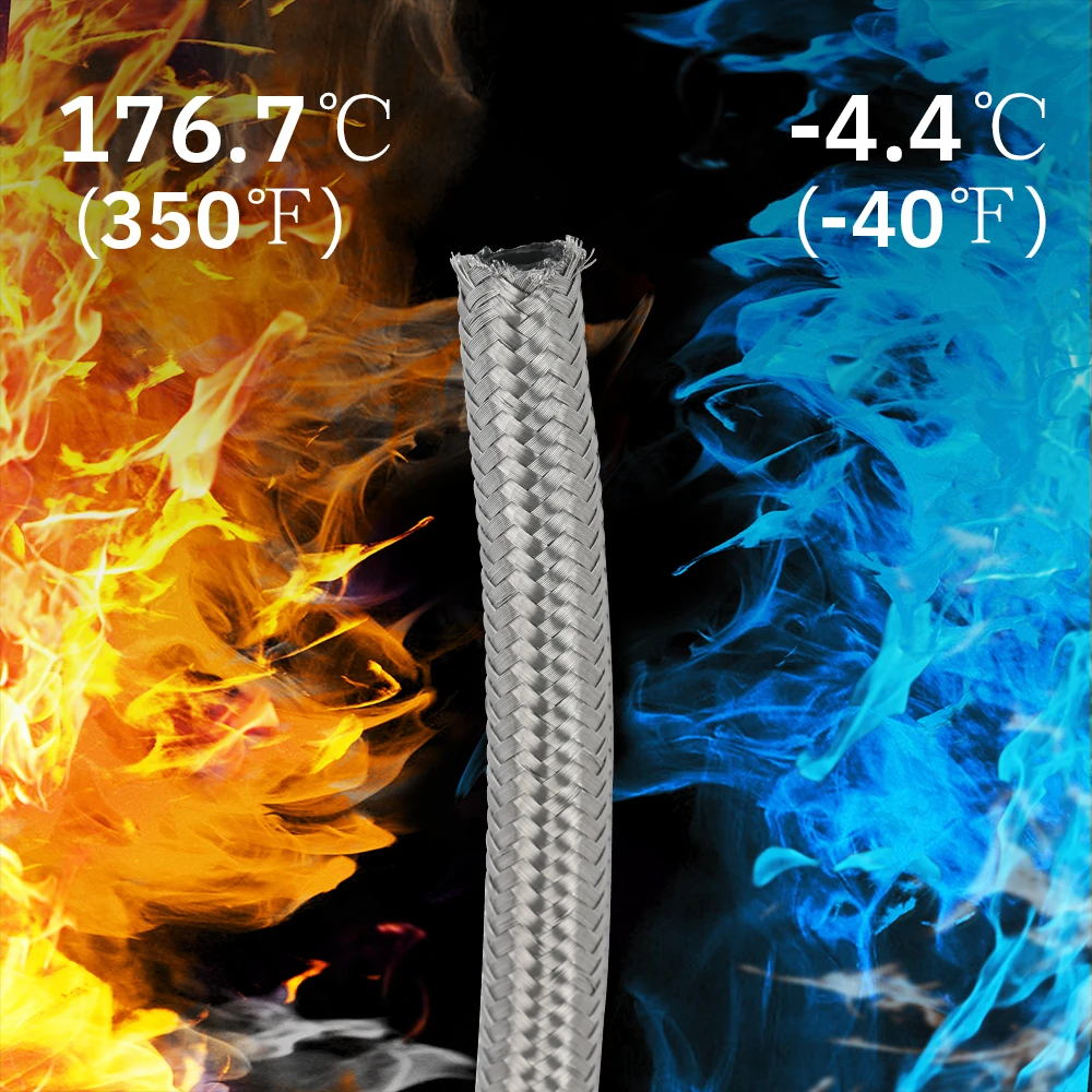 Шланг для воды AN10 10AN AN - 10 (внутренний диаметр 14 2 мм/9/16 дюйма) из нержавеющей стали