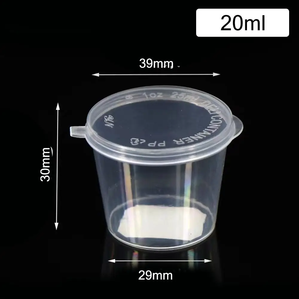 

Одноразовые пластиковые стаканчики для соуса 50 шт