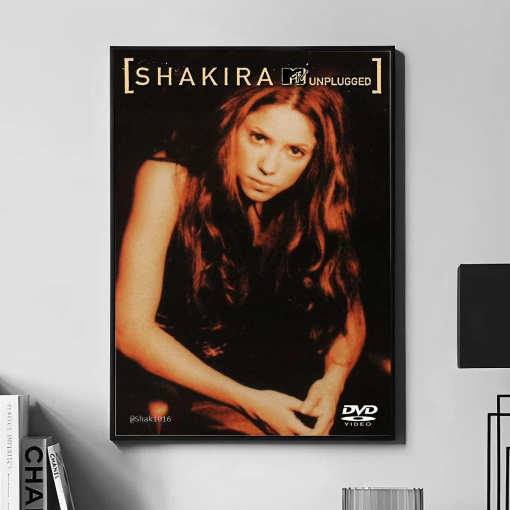 Колумбийский поп-певец S-Shakira постер настенное искусство домашний декор комнаты