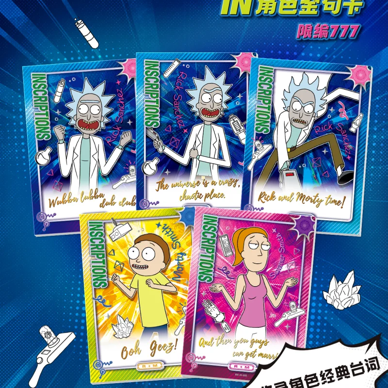 Фото Коллекционный набор карт KAYOU Authentic New Rick and Morty Infinite Universe - Starry Bag, аниме-мерч, подарок №5