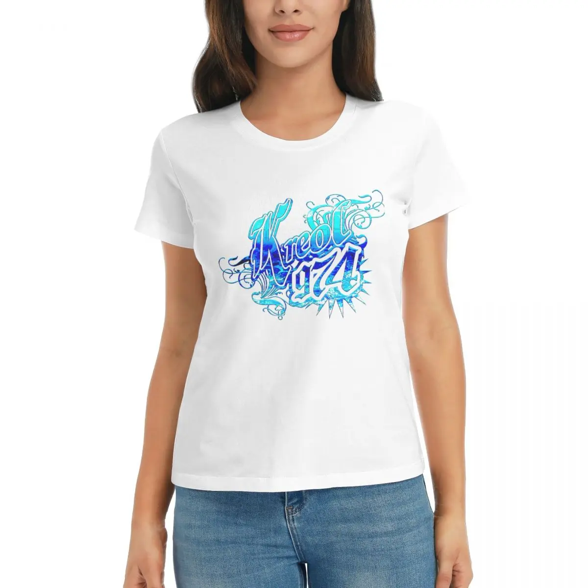 

R248 Kreol 974 Wave 1 Tapestry Movement Tshirt High quality Home White Vintage Eur Size