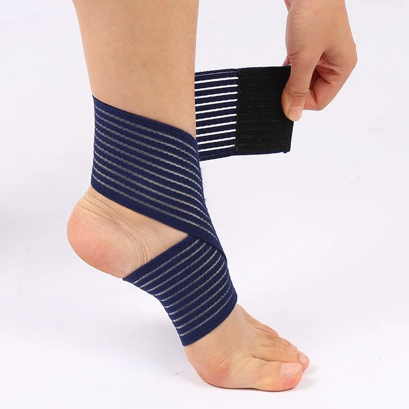 

1PCS Elastic Bandage Tape Sports Knee Pad with Shinbone Protection Compression Protector for Ankle Leg Wristband