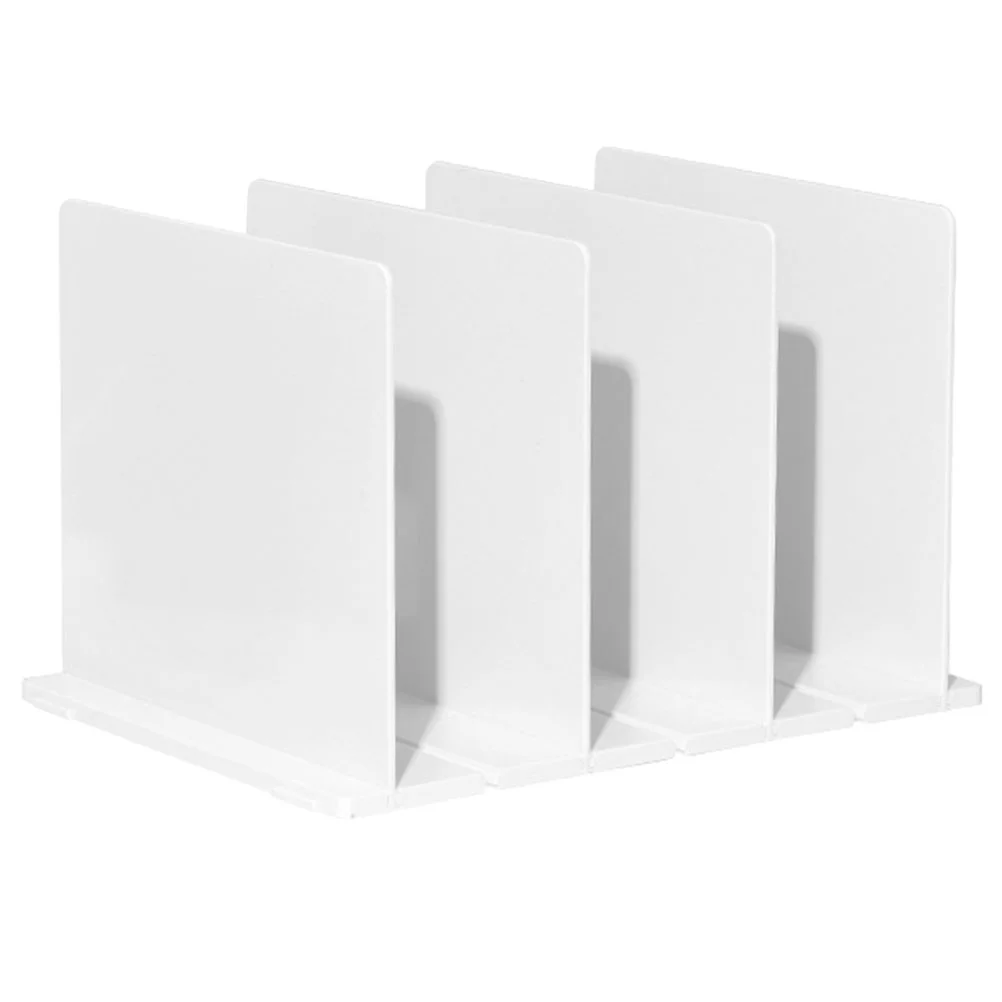 

Bag Storage Rack Compartment Wardrobe Book Shelf Desktop Bookshelf Abs Shelving Clothes Divider Closets