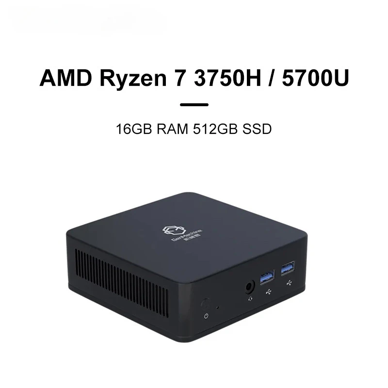 Новый мини-ПК AMD Ryzen 7 3750H