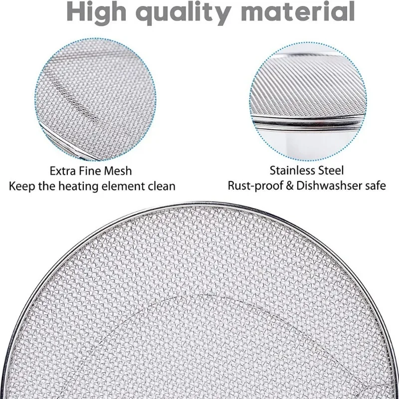 Брызги из нержавеющей стали для Ninja Foodi FG551 аксессуары Smart XL 6-в-1 многоразовый