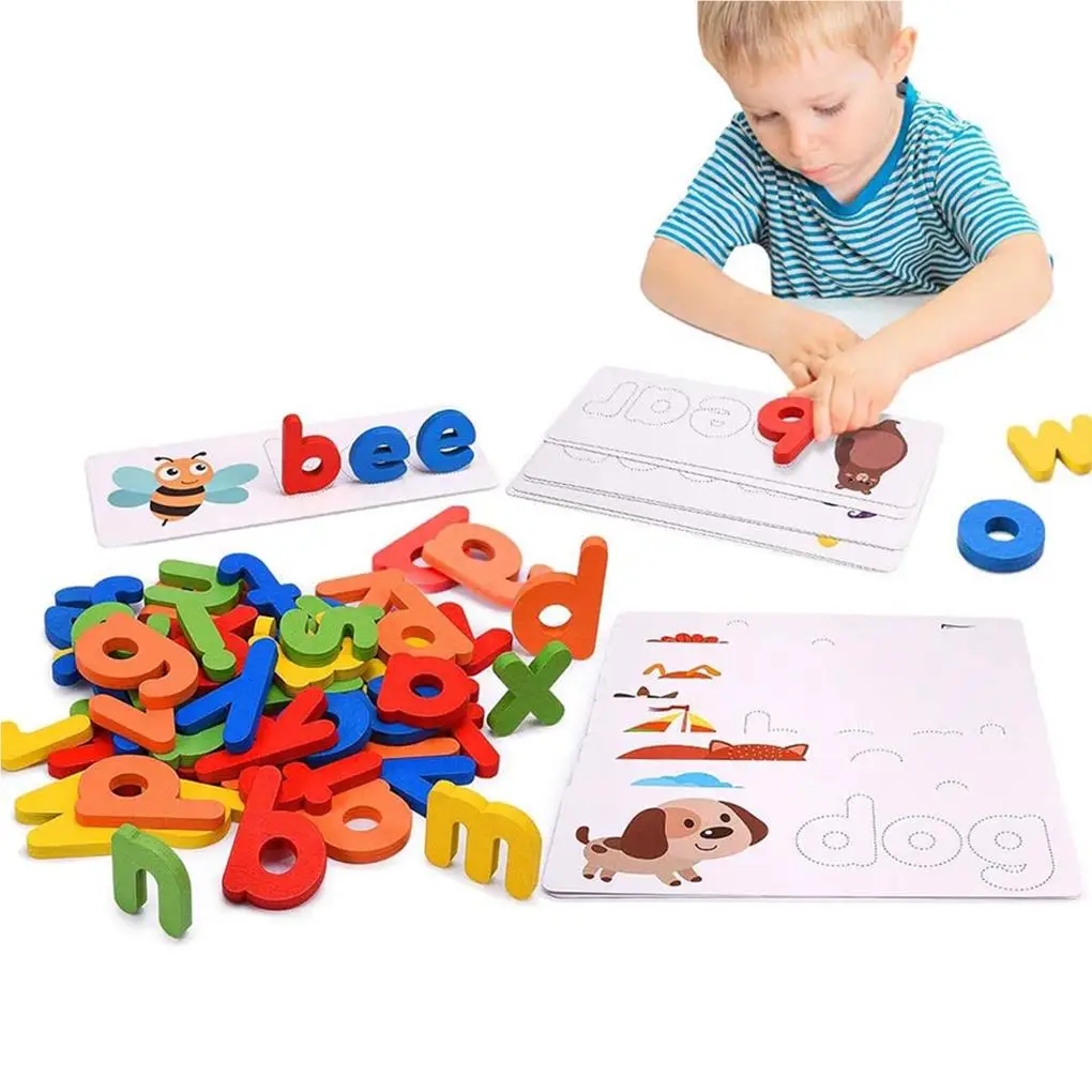 

Spell Learning Toy Spelling Words Games Preschool Educational Toy For Kids