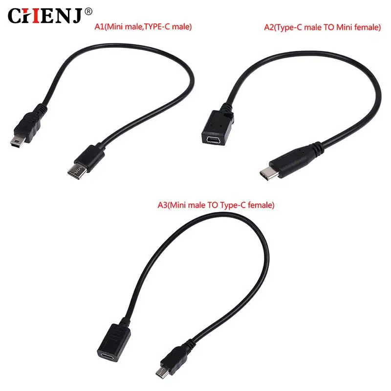 

Кабель для быстрой зарядки с портом Type-C на Mini USB