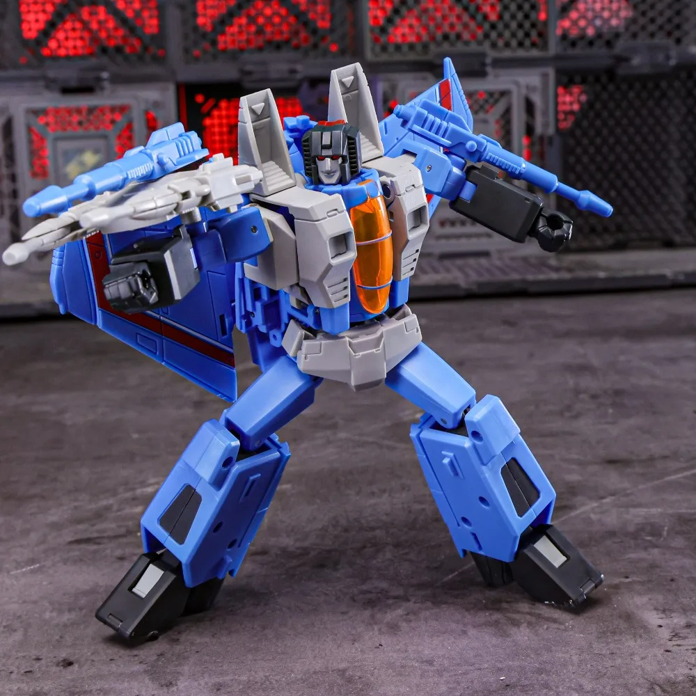 Фото В наличии: Трансформируемая фигурка 17 см JCS001 Flying Team Thundercracker, игрушка-трансформер, подвижные части, модель KO ss86. №4