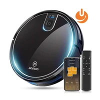 vacuum cleaner 1800pa super thin smart self charging vacuum compatible with alexa and google
