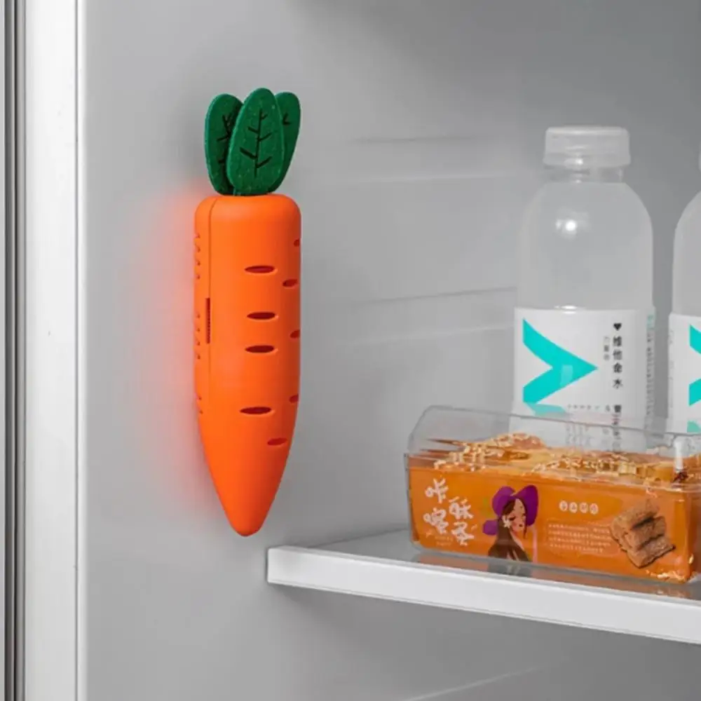 

Air Freshener To Remove Odor Activated Carbon Refrigerator Deodorant Box Keep Refrigerator Fresh Carrot-shaped Air Deodorizer