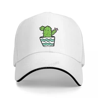 cartoon elements cactus print baseball cap lovely girl sun hat fashion summer men women snapback hats