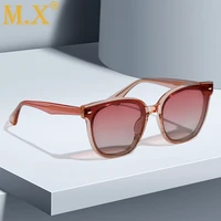 mx 2022 new women polarized korean fashion sunglasses men driving retro outdoor glasses brand design uv400 w7508