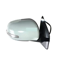 1 pcs 2007 2012 side mirror for outlander ex rear glass for airtrek parking view backing with led turning signal lamp auto fold