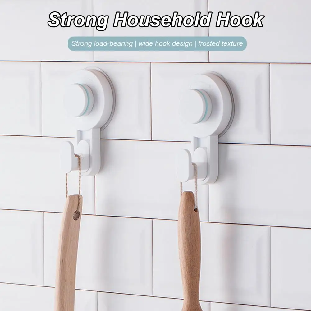 

Towel Hook Easy Installation Storage Hook Bathroom Towel Hanger Suction Cup Hook