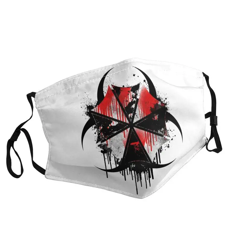 

Horror Video Game Mask Anti Dust Breathable Umbrella Face Mask Protection Cover Unisex Adult Respirator Mouth Muffle