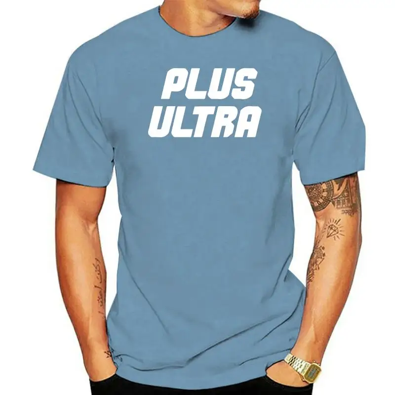 

Plus Ultra Plain Coloured T-Shirt 2022 Team T-Shirt Design Loose Print Awesome Shirts