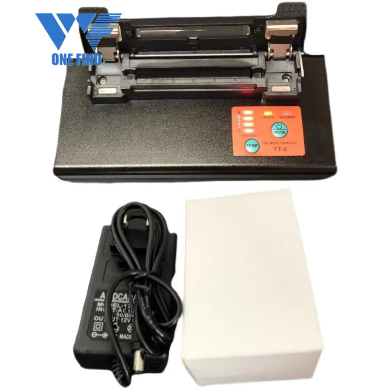

2022 Onefind fiber optic fusion splicer external heating oven 300 times heating 18s heating with 5200mah rechargeable battery