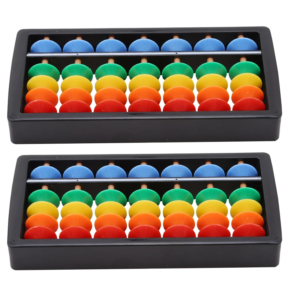 

7 передач Abacus математический инструмент для обучения детей подсчет игрушка для раннего развития арифметика когнитивный расчет бусины ABS