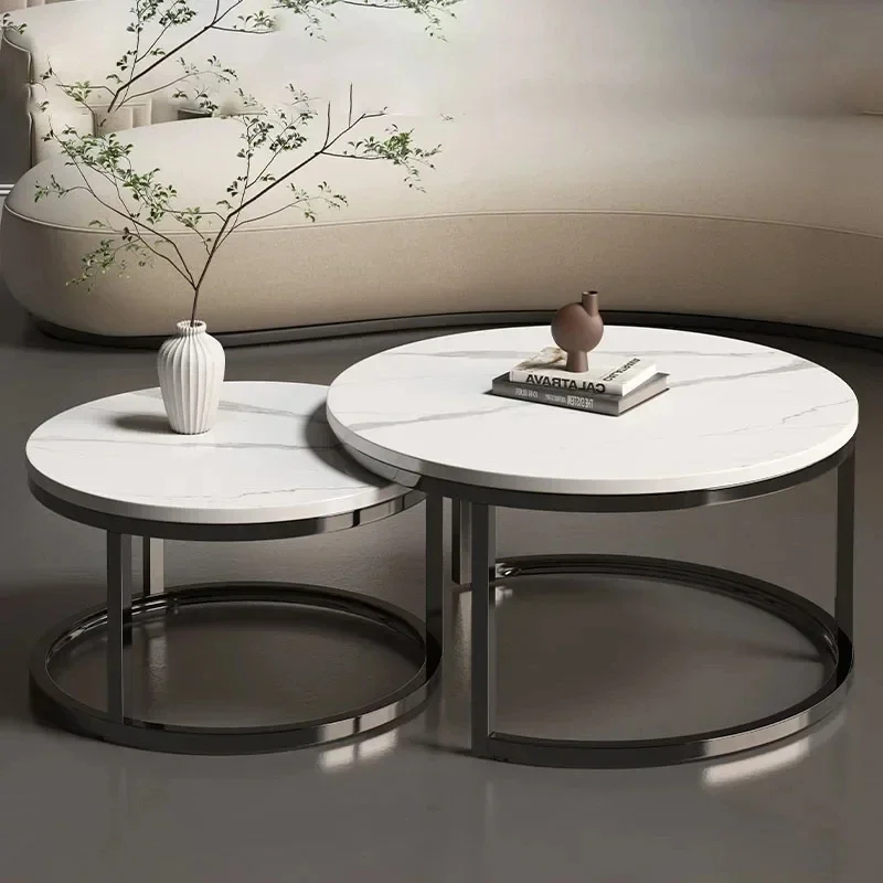 Круглые простые журнальные столики минималистичный уникальный эстетический