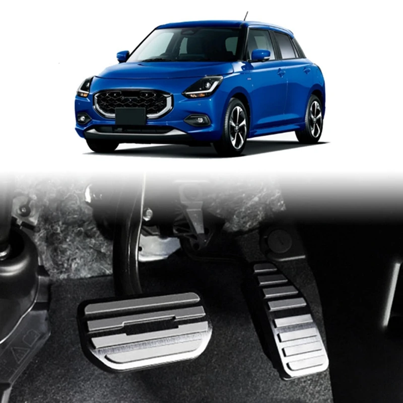 Автомобильные накладки на педаль акселератора алюминиевый сплав для Suzuki Swift ZC/ZD