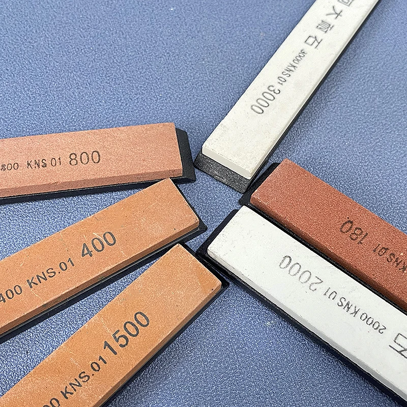 

4-6PCS 180# White Corundum Whetstone Professional Sharpening Stone Kitchen Sharpening System Household Sharpener Auxiliary Tool