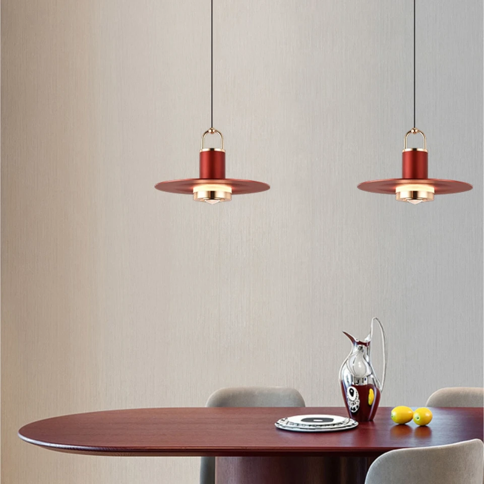 

Нордическая одноголовая люстра, современный ресторанный магазин одежды, фоновая лампа, гостиная, спальня, декоративная люстра