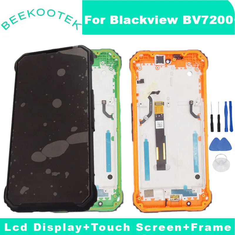 

Оригинальный ЖК-дисплей Blackview BV7200, дисплей с рамкой и приемником, запчасти для Blackview BV7200