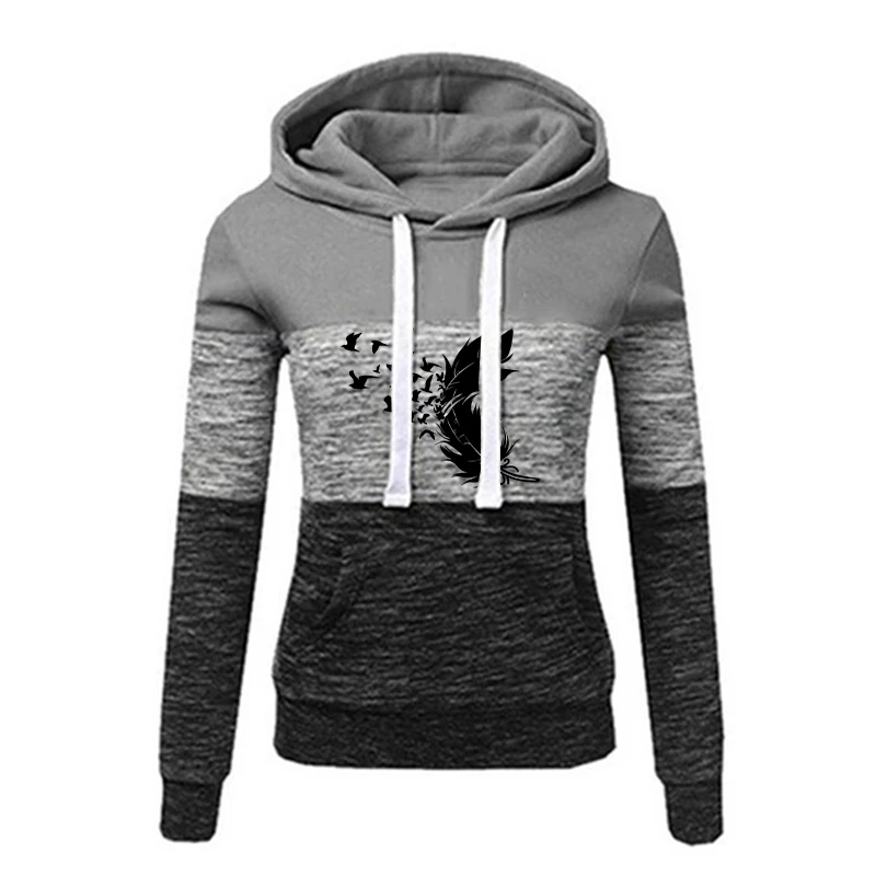 Женская толстовка с капюшоном цвет в ассортименте