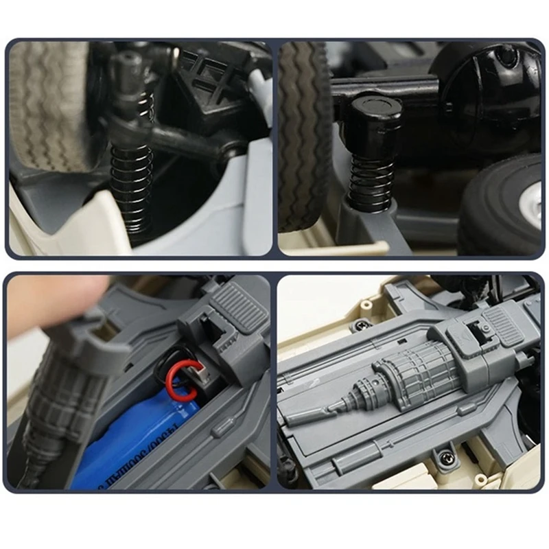 D12 Mini 1/16 2WD RC автомобиль имитация дрифта скалолазания грузовик светодиодный