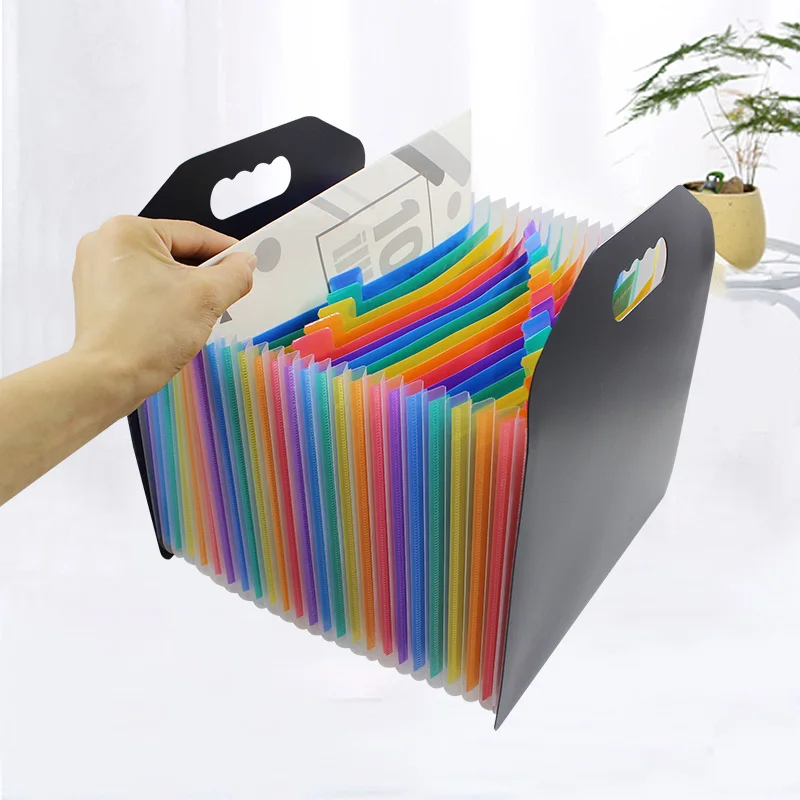 Kup Organizer Na Biurko A4 Plik Dokumentów Schowek Materiały Biurowe Biurko Schludny I Niezakłócony Kolor Tęczy łatwiej Znaleźć