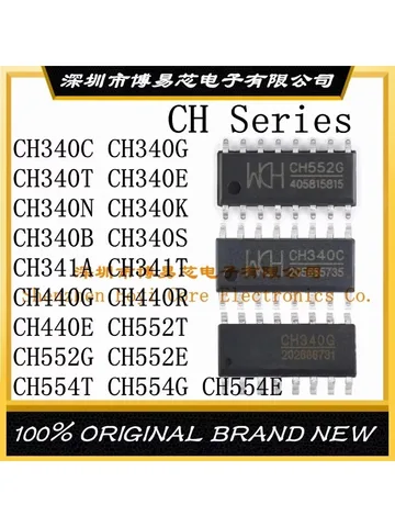 CH340C CH340G CH340T CH340E CH340N CH340K CH340B CH340S CH341A CH341T 440G CH 440R 440E 552T 552G 552E 554T 554  оценочные платы