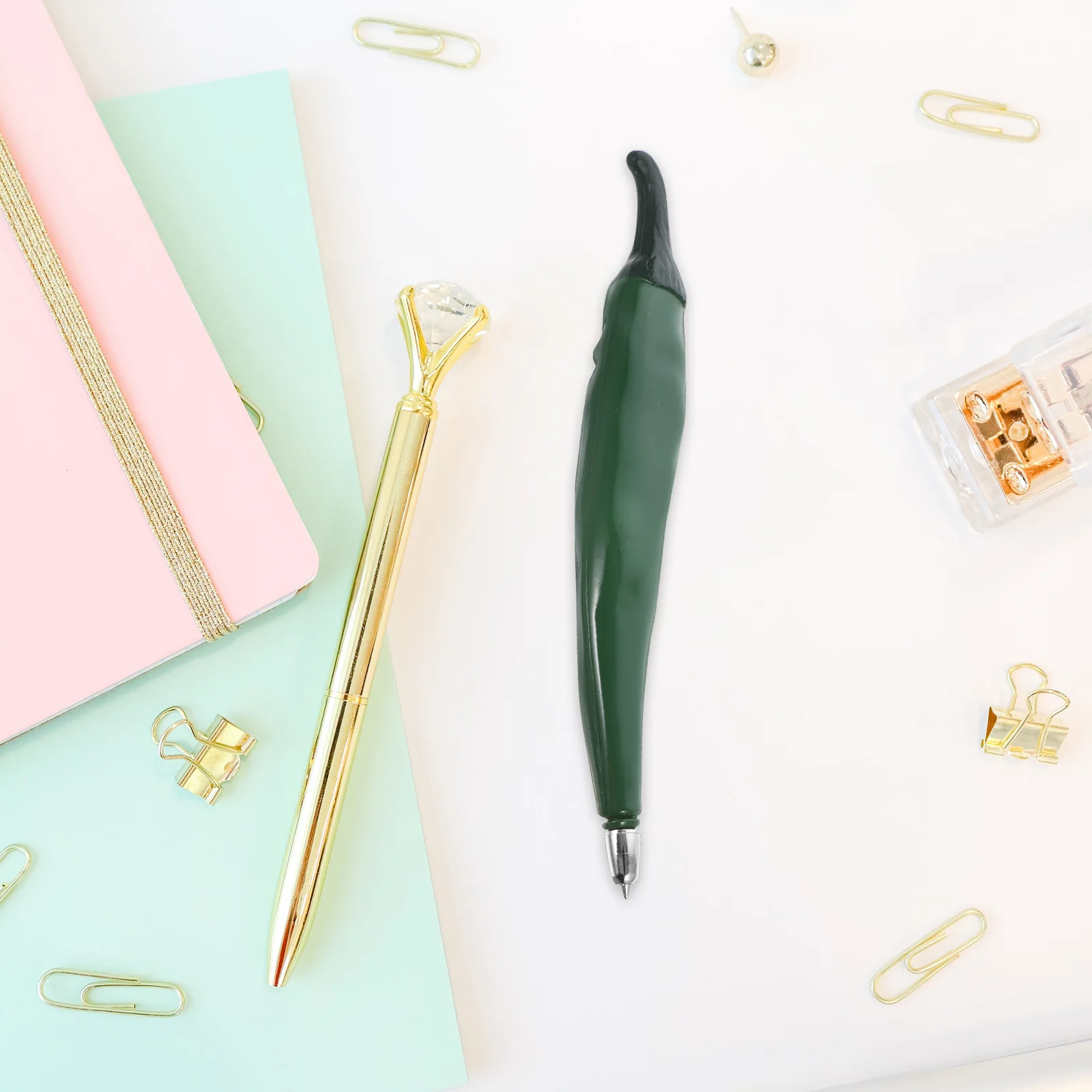 6 шт. шариковая ручка с перцем ручки в форме овоща офисные принадлежности плавные