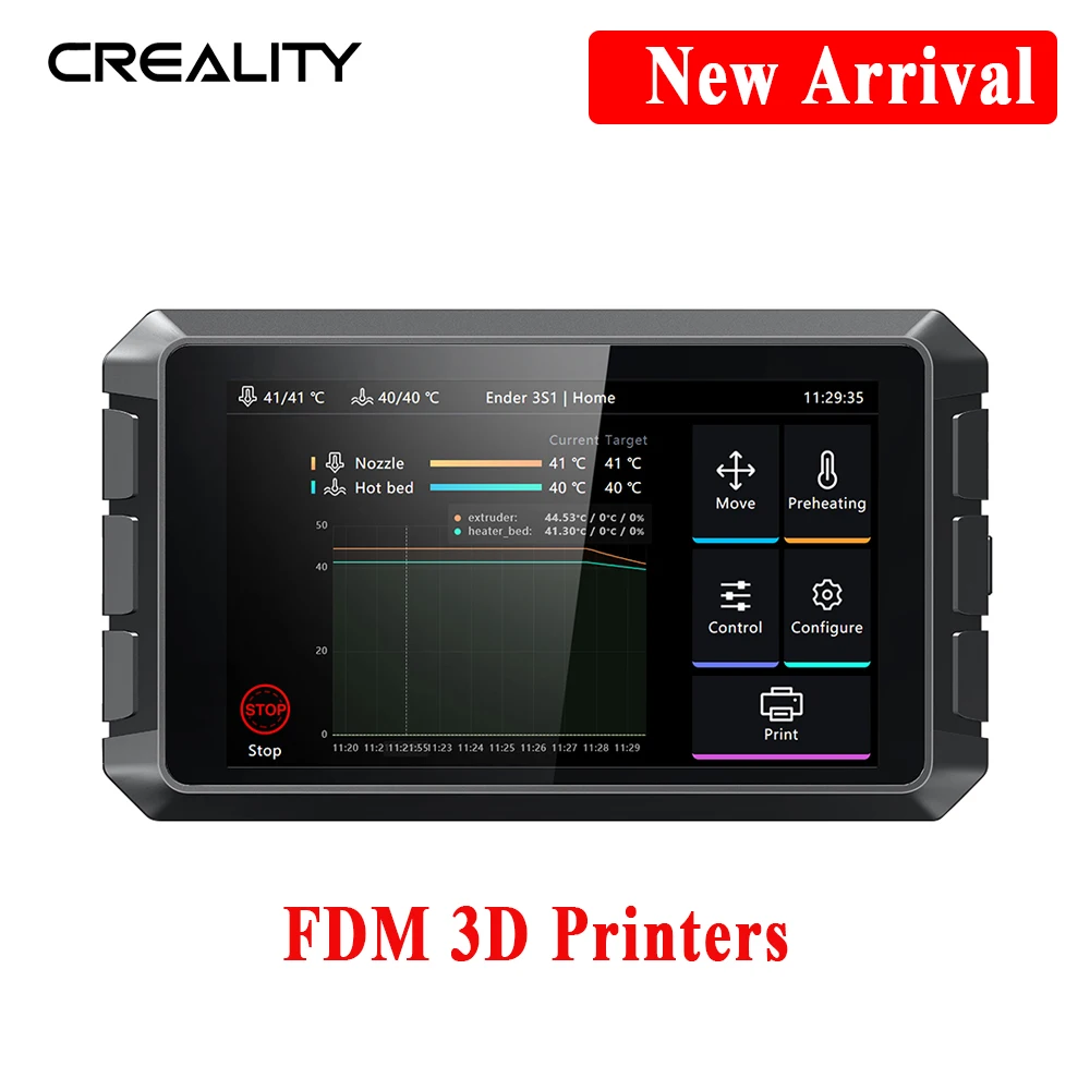

CREALITY Sonic Pad RAM 2G ROM 8G 7.0'' Multi Touch Screen For Ender-3 V2/Ender-3 S1/Ender-3 S1 Pro 3D Printer Speed Up Printing