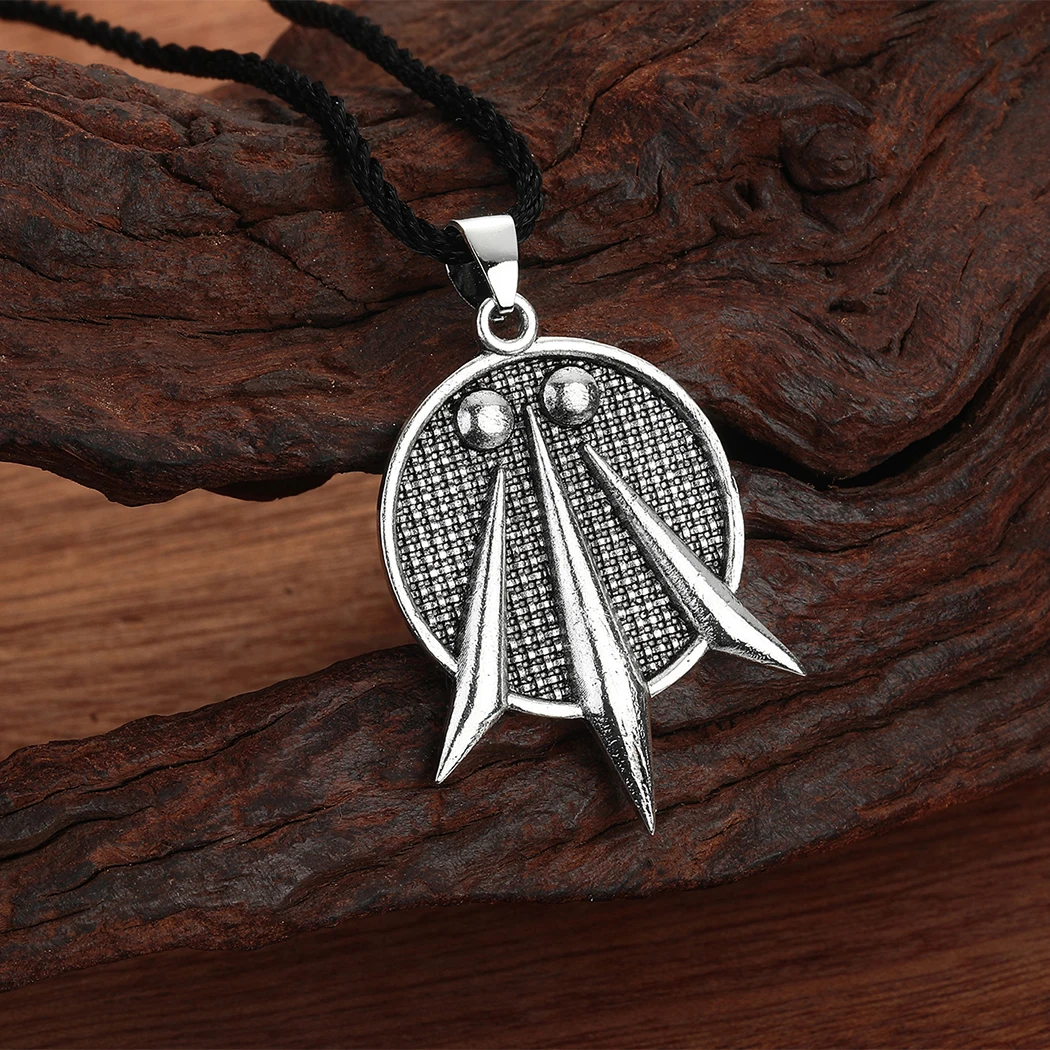 Cxwind Подвеска из нержавеющей стали Arvin с тремя лучами друидный кельтский символ