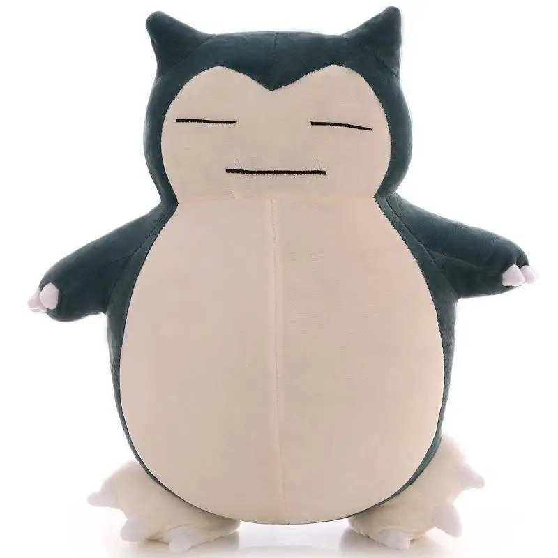 

30cm Cartoon Anime Snorlax Stuffed Plush Toy Doll Cute Soft Plush Pillow Birthday Gift For Kids