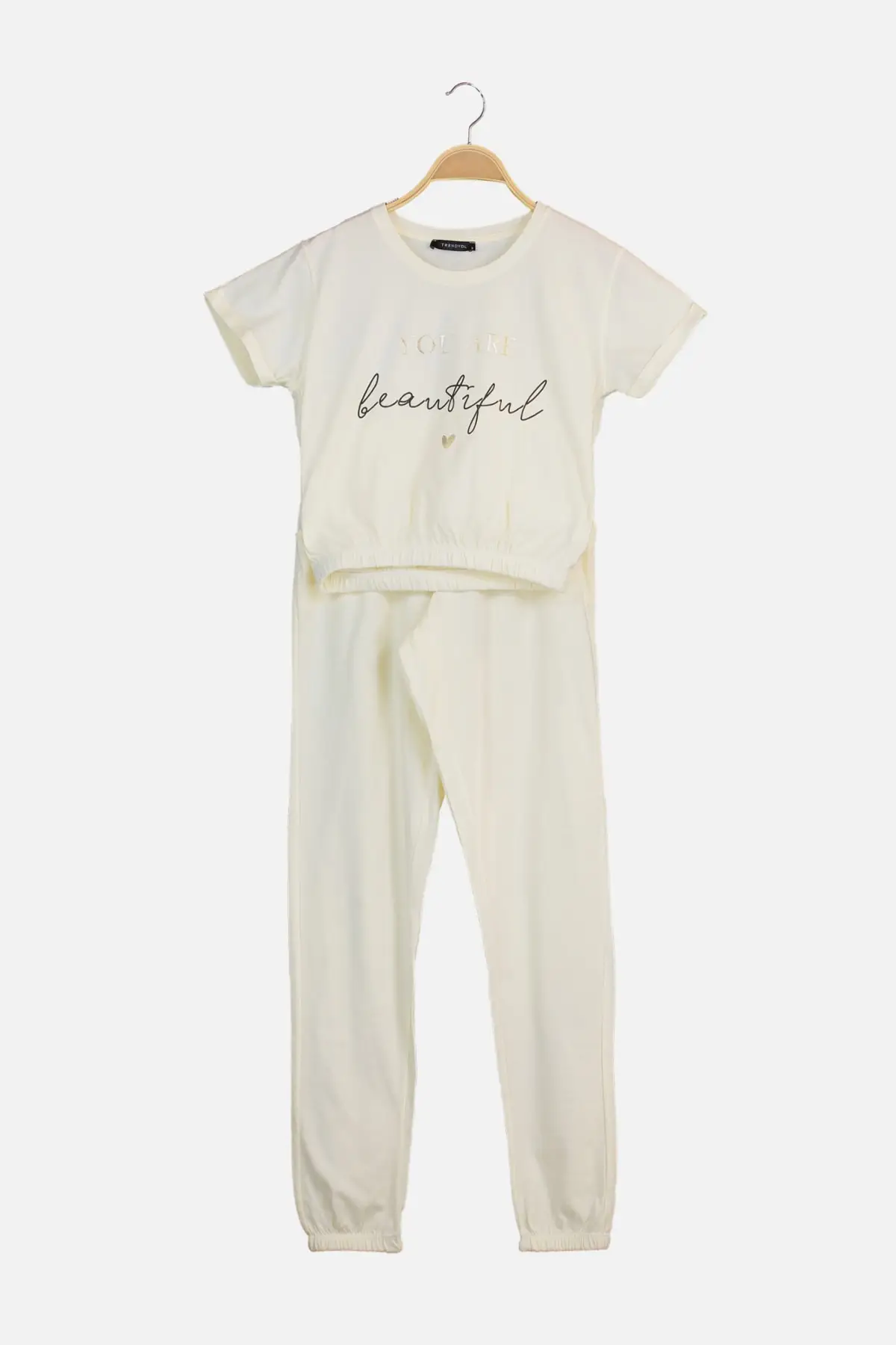 

Trendyol Printed Knitted Pajamas Set THMSS21PT1498