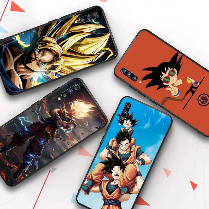 

BANDAI Dragon-Ball-Z Son-Goku Phone Case for Samsung Galaxy A 51 30s a71 Soft Silicone Cover for A21s A70 10 A30