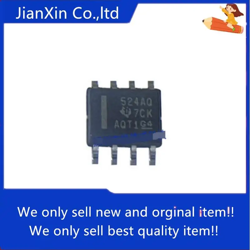 

10 шт. 100% оригинальный новый драйвер ворот UCC27524AQDRQ1 UCC27524AQ SOP-8 524AQ