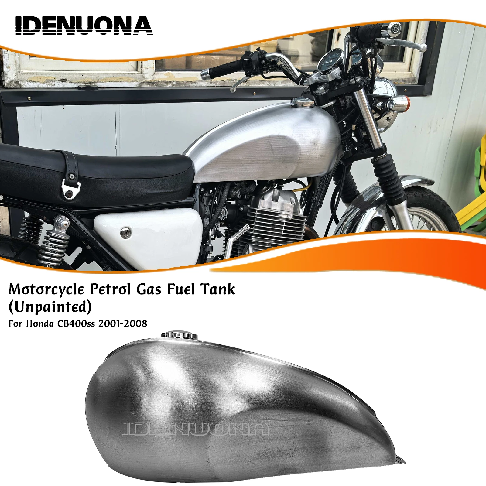 Фото 12л мотоциклетный бензиновый топливный бак для Honda CB400ss 2001-2008 гг. №1