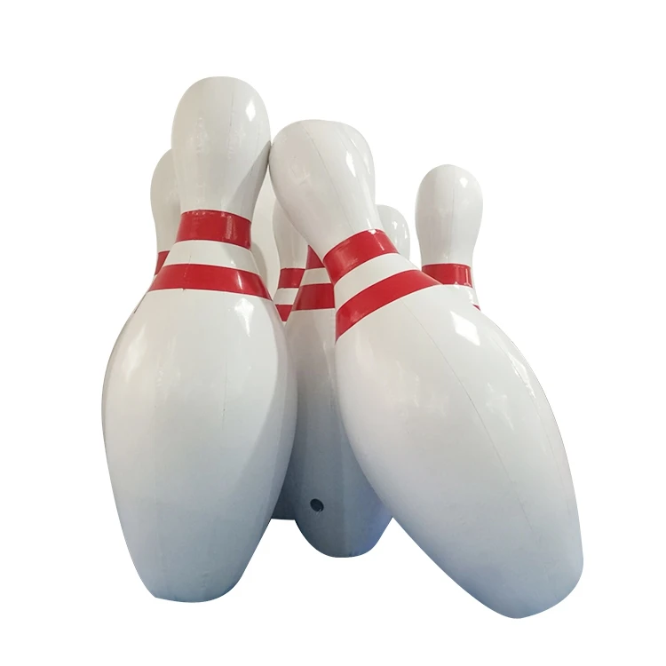 

Giant Inflatable Human Bowling Set Game / Inflatable Bowling Pin For Outdoor SportHot Selling Customized Size Giant Human Inflat