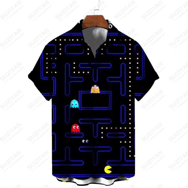 

Мужская одежда, дизайнерские мужские рубашки, рубашка с котом, Брендовая женская одежда, одежда в готическом стиле, новая модная мужская оде...