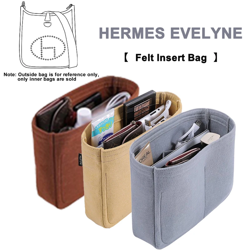 HERMES Evelyne Unisex Collaboration Logo Shoulder Bags