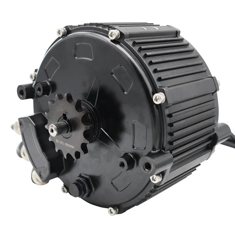Фото Синхронный центральный двигатель DKYS Top Width Motor 168 Structure 50H10KW с постоянными магнитами для внедорожников Qiulong, с датчиком Холла №5