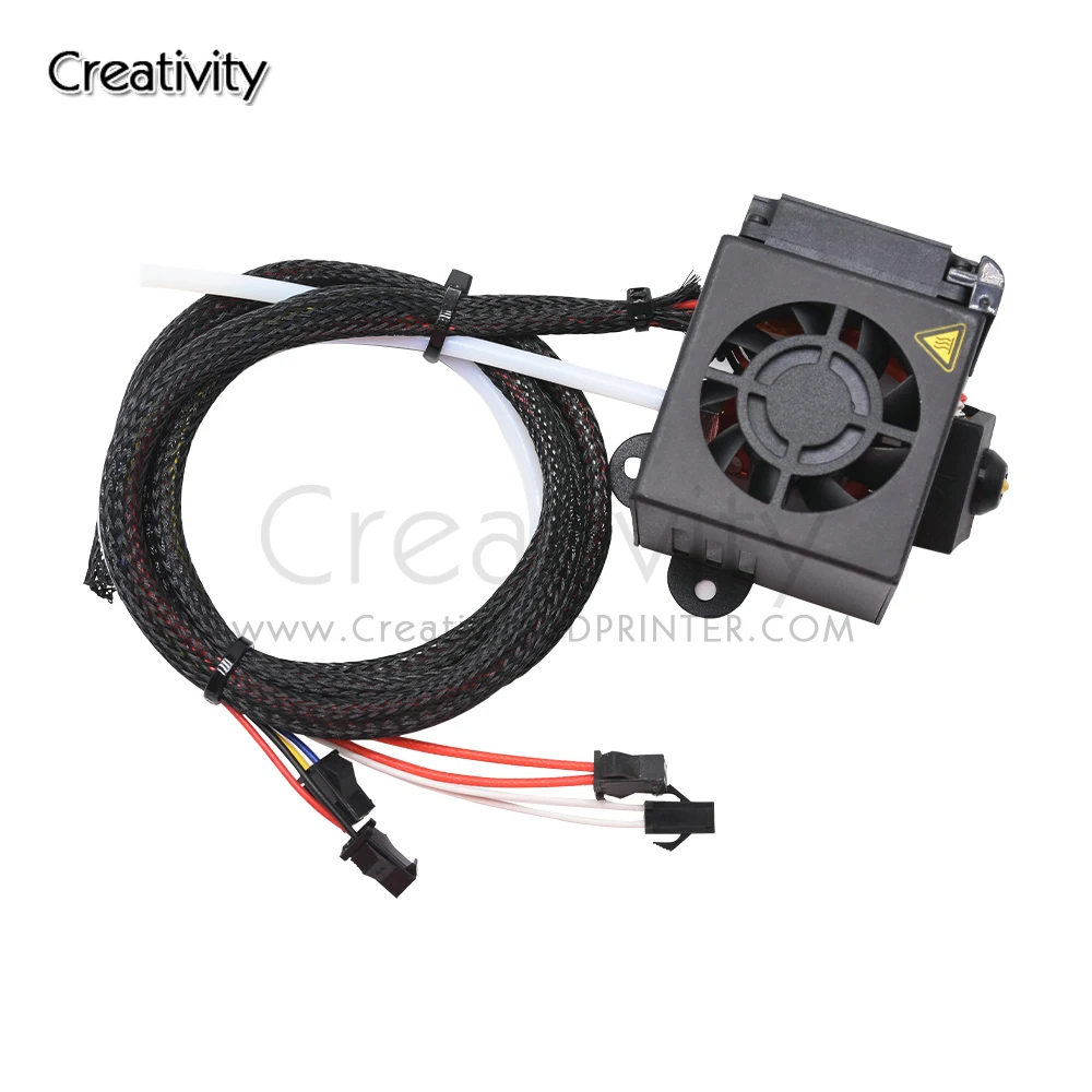 3D Printer Parts Assembled Full Hotend Kit 1.75mm Extruder 0.4mm Nozzle Diameter Aluminum Heat Block for Ender-5 3D Printer Parts Assembled Full Hotend Kit 1.75mm Extruder 0.4mm Nozzle Diameter Aluminum Heat Block for Ender-5
