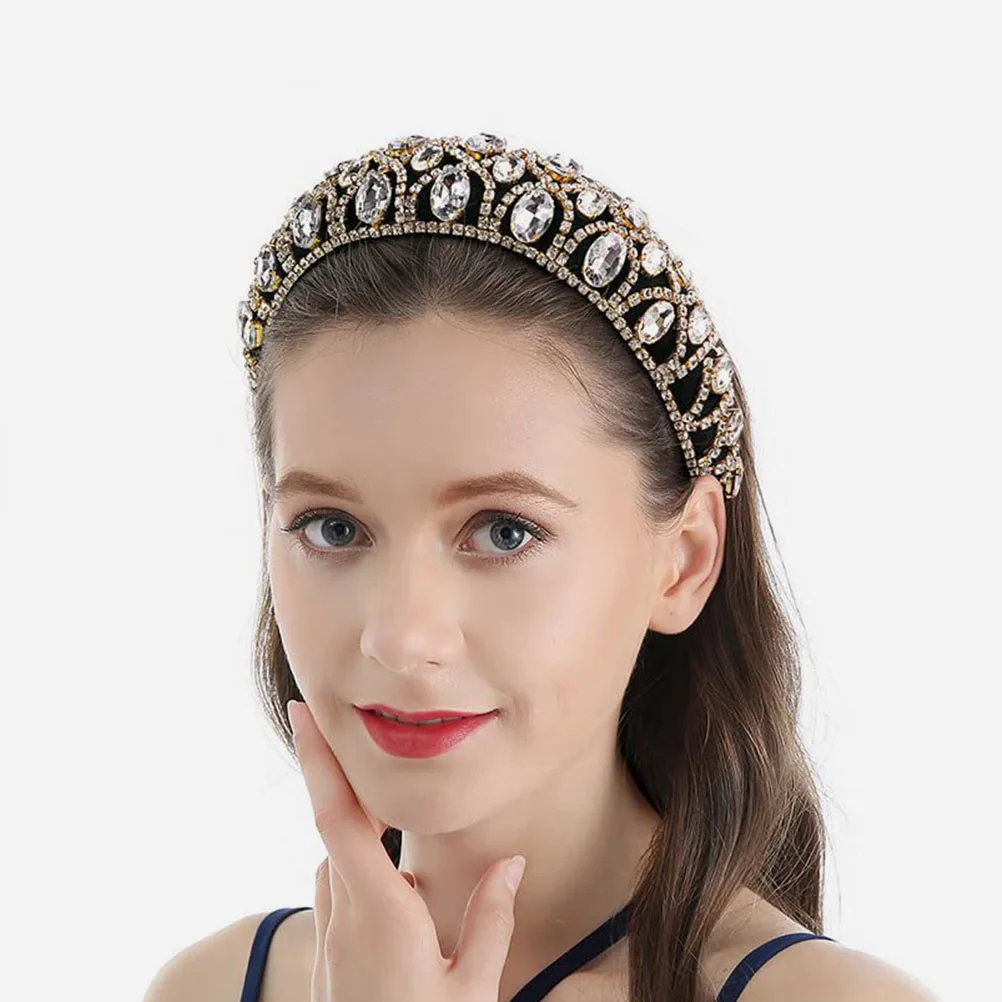 

Женская повязка на голову в стиле барокко